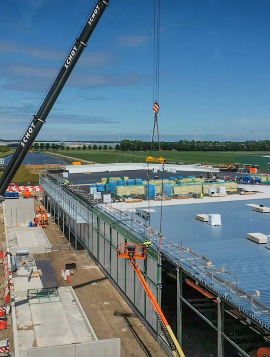 De Bouw Van Datacenters In Amerstam